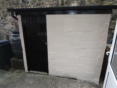 REAR OF THE PROPERTY